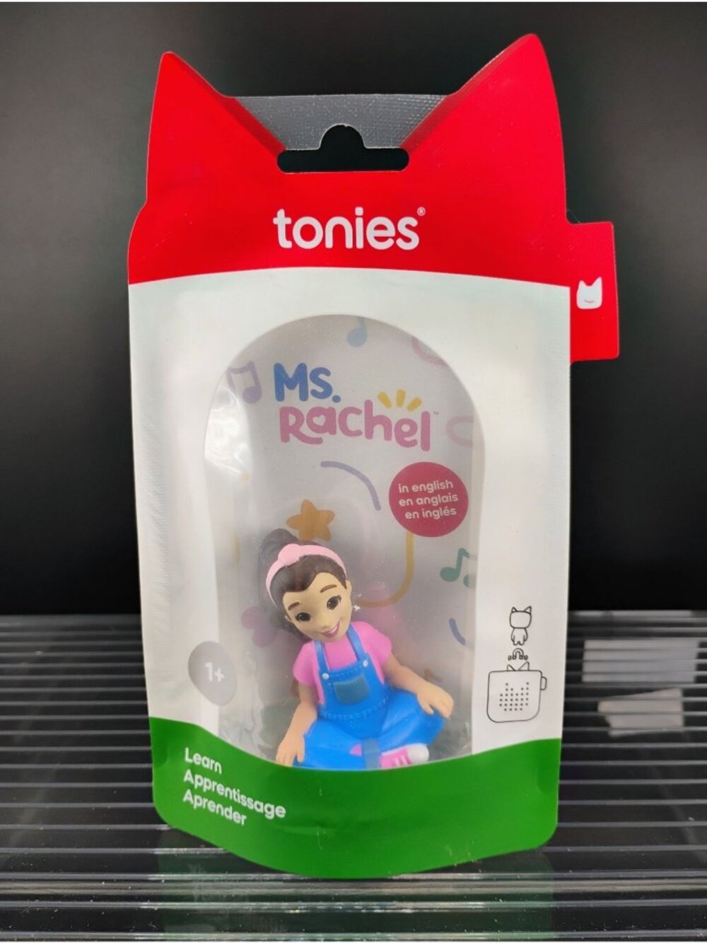 Tonies Ms. Rachel Figurine With Educational Songs 1+ Compatible